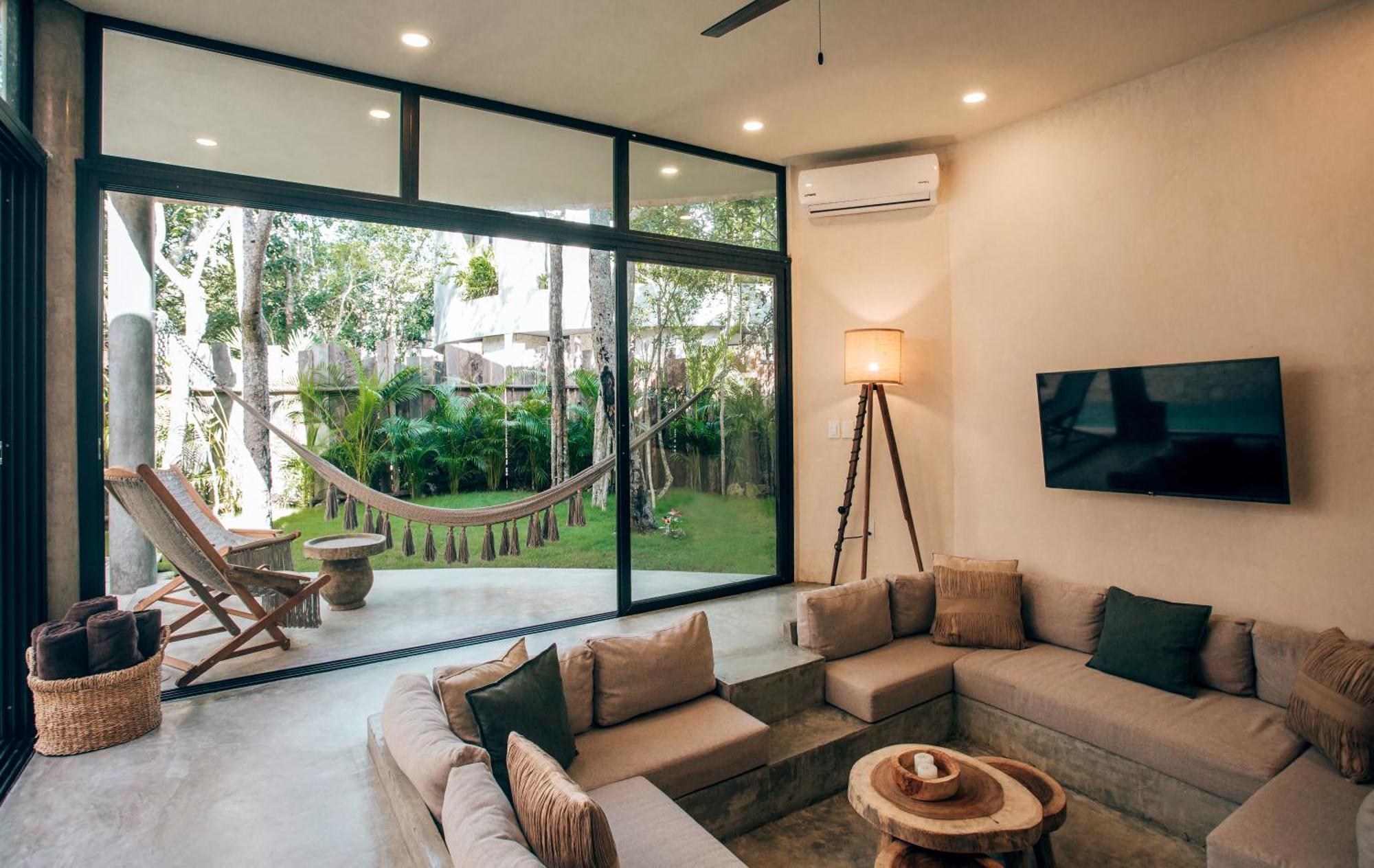Luxury Jungle Villa-Pvt Pool -100Mbs- Concierge 8A Тулум Экстерьер фото