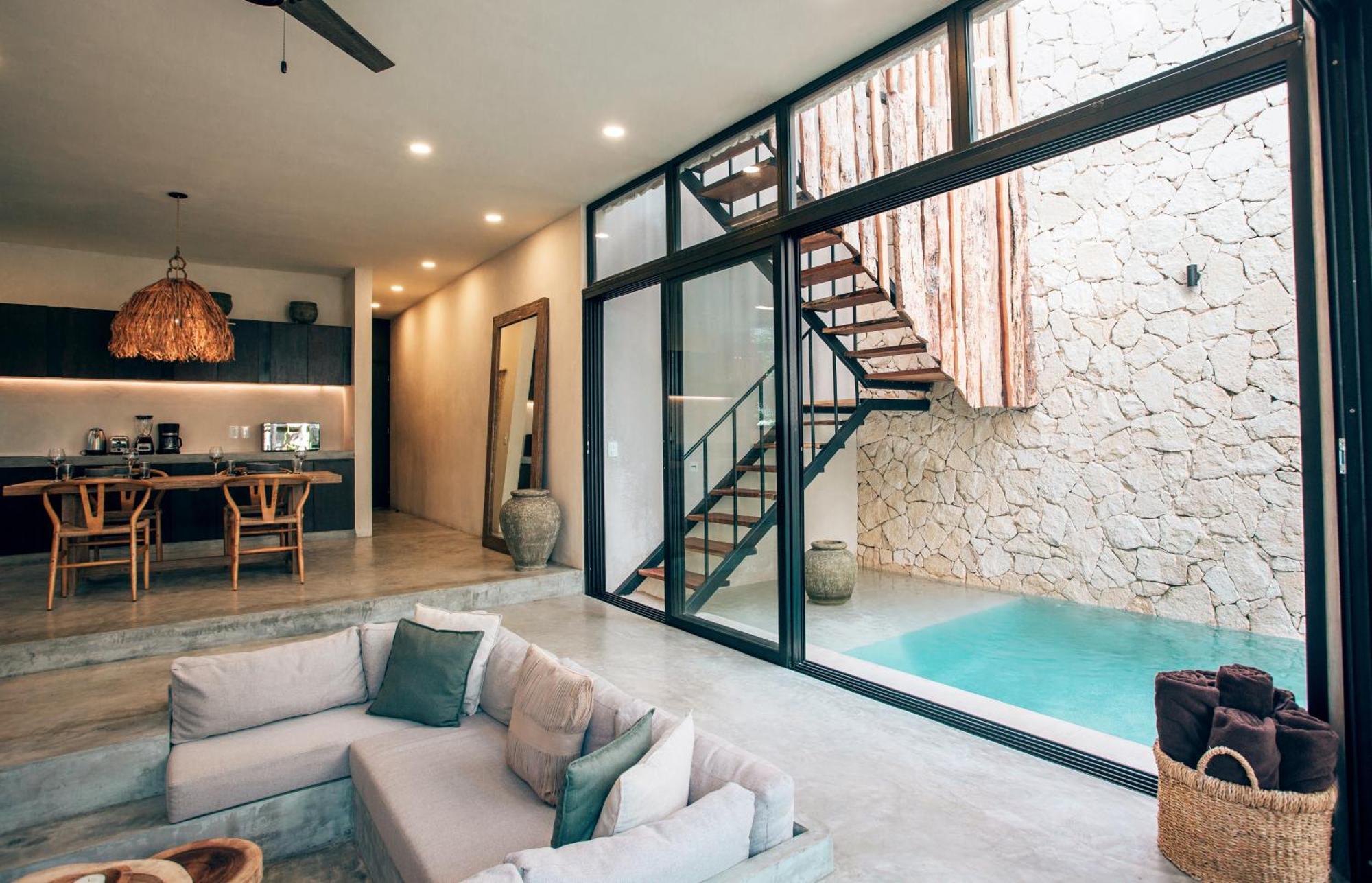 Luxury Jungle Villa-Pvt Pool -100Mbs- Concierge 8A Тулум Экстерьер фото